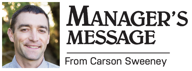Managers Message